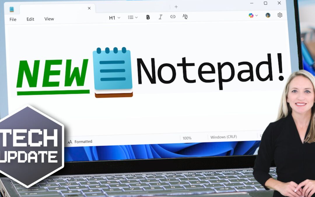 Microsoft Notepad Formatting Tools: New Update Brings Bold, Headings & More